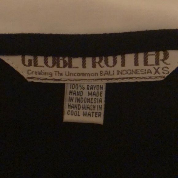 Globe Trotter 3 Pc Multicolored Rayon Pant Suit-XS - Picture 8 of 8